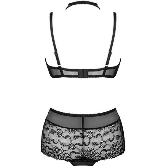 LIVCO CORSETTI FASHION - LINERA FOR THE SENSES COLLECTION BRA + PANTY BLACK LIVCO CORSETTI SETS - 4