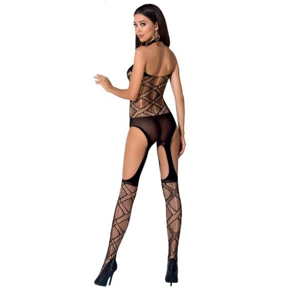 PASSION - WOMAN BS060 BODYSTOCKING BLACK ONE SIZE PASSION WOMAN BODYSTOCKINGS - 1