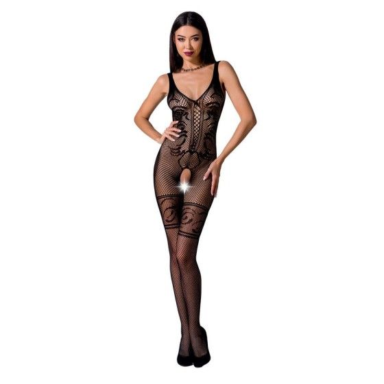 PASSION - WOMAN BS069 BODYSTOCKING BLACK ONE SIZE PASSION WOMAN BODYSTOCKINGS - 1