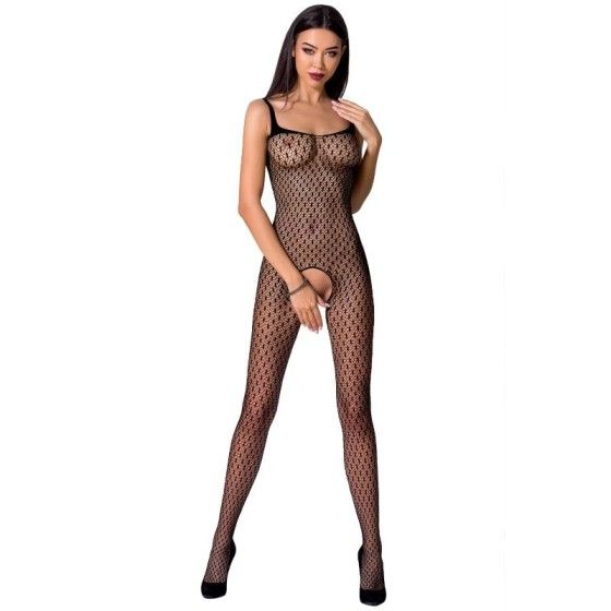 PASSION - WOMAN BS071 BLACK BODYSTOCKING ONE SIZE PASSION WOMAN BODYSTOCKINGS - 1