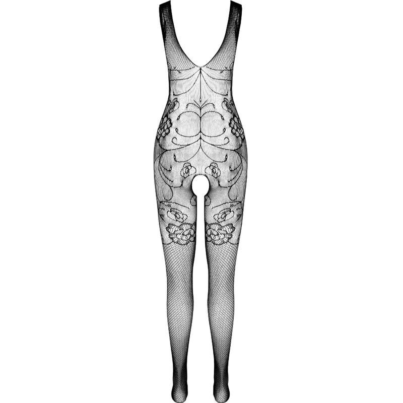 PASSION - ECO COLLECTION BODYSTOCKING ECO BS012 BLACK PASSION WOMAN BODYSTOCKINGS - 4