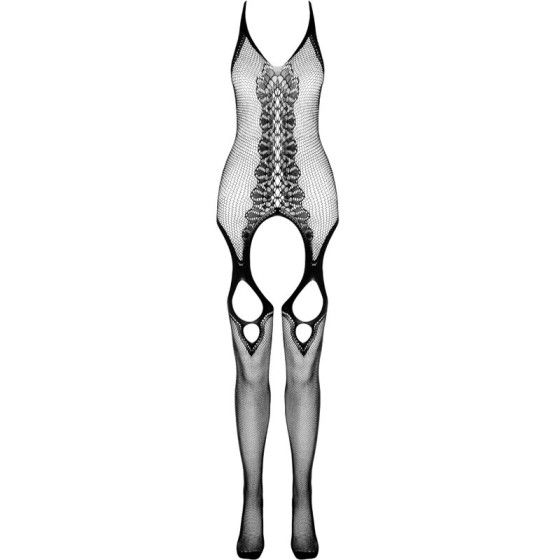 PASSION - ECO COLLECTION BODYSTOCKING ECO BS013 BLACK PASSION WOMAN BODYSTOCKINGS - 3