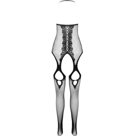 PASSION - ECO COLLECTION BODYSTOCKING ECO BS013 WHITE PASSION WOMAN BODYSTOCKINGS - 4