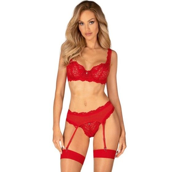 OBSESSIVE - AMOR CHERRIS SET 3 PIECES S/M OBSESSIVE SETS - 1