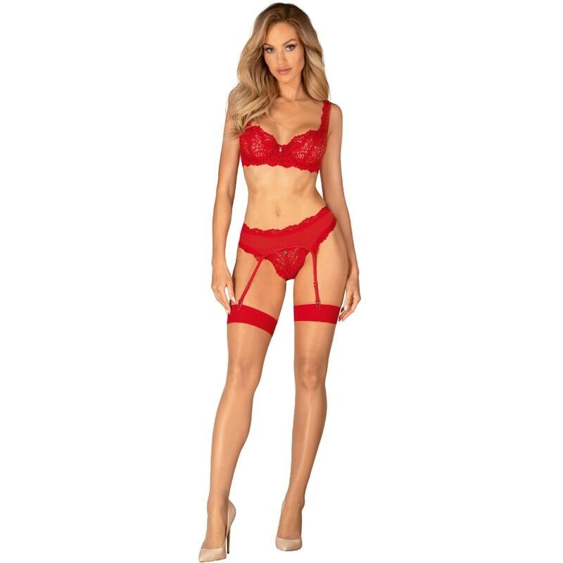 OBSESSIVE - AMOR CHERRIS SET 3 PIECES S/M OBSESSIVE SETS - 3