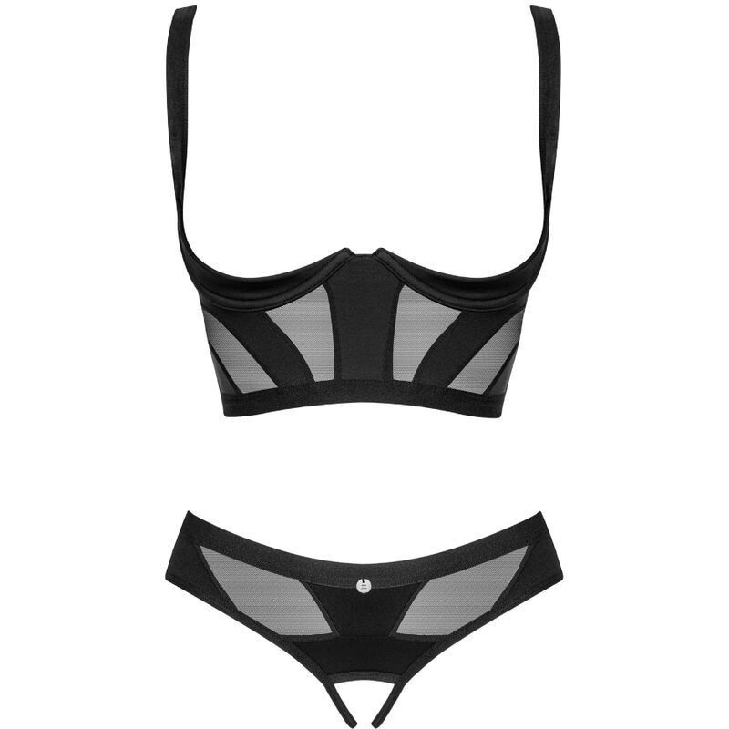 OBSESSIVE - CHIC AMORIA SET 2 PIECES CUPLESS XL/XXL OBSESSIVE SETS - 5