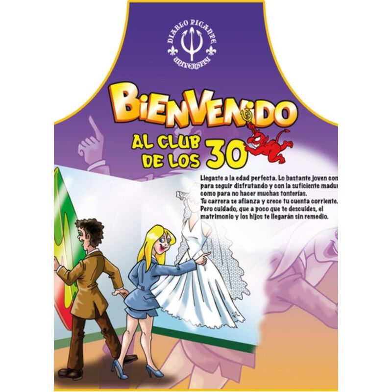 DIABLO PICANTE - APRON 30 YEARS SPANISH TEXT DIABLO PICANTE - 1