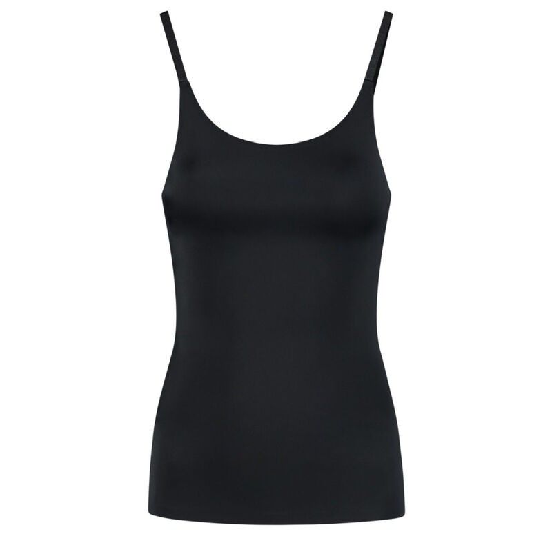 BYE-BRA - LIGHT CONTROL T-SHIRT INVISIBLE BLACK SIZE S BYE BRA - SHAPEWEAR - 3