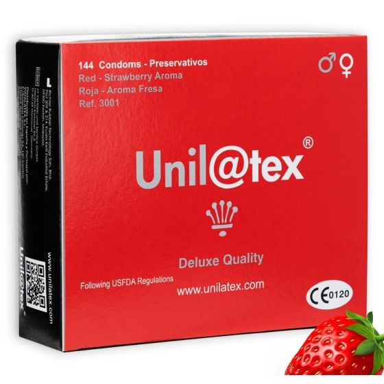 UNILATEX - RED / STRAWBERRY PRESERVATIVES 144 UNITS UNILATEX - 1