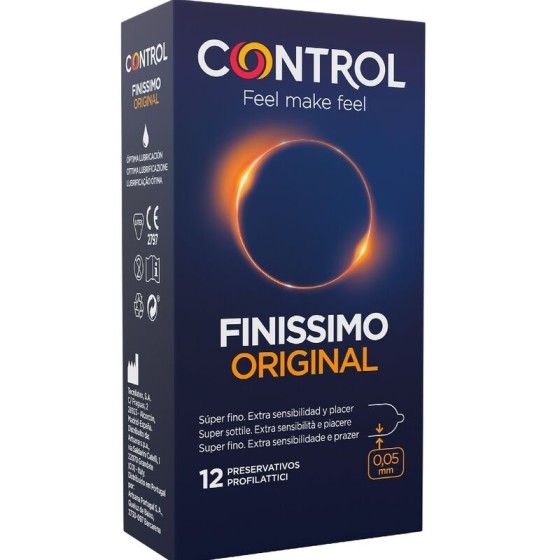 CONTROL - FINISSIMO CONDOMS 12 UNITS CONTROL CONDOMS - 1