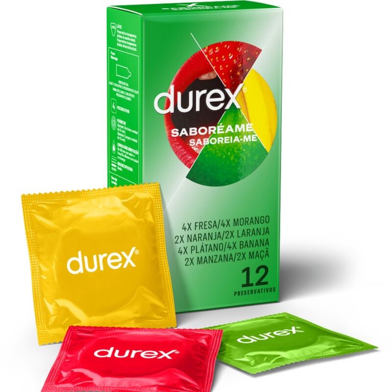 DUREX - SABOREAME 12 UNITS DUREX CONDOMS - 1