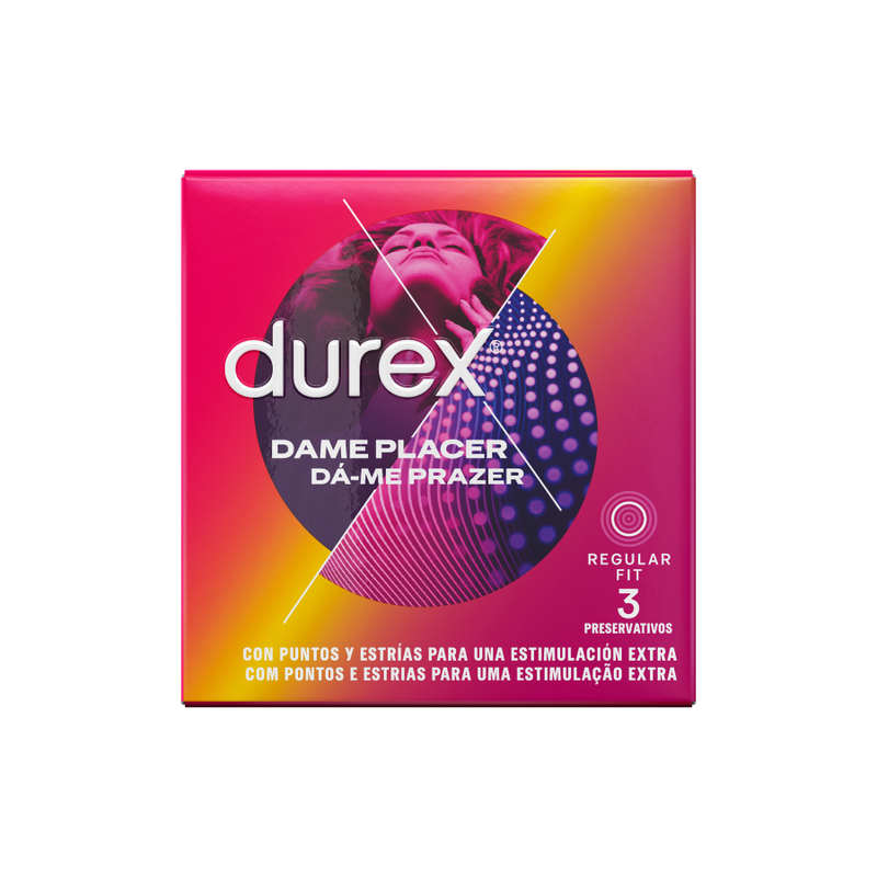 DUREX - DAME PLACER 3 UNITS DUREX CONDOMS - 2
