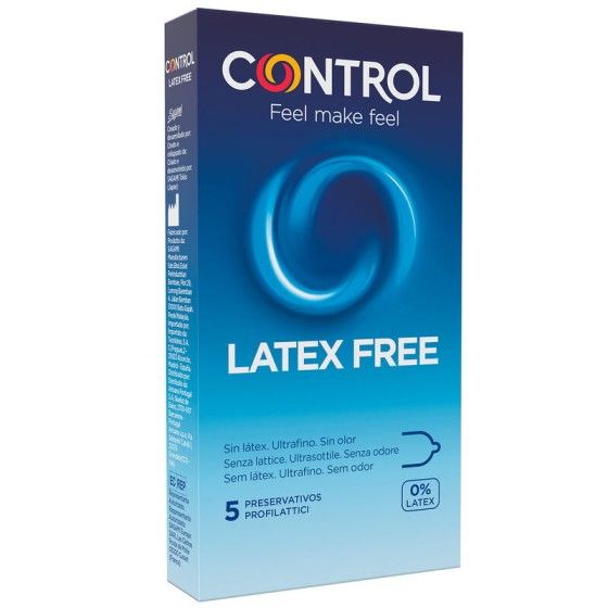 CONTROL - FREE SIN LATEX CONDOMS 5 UNITS CONTROL CONDOMS - 1