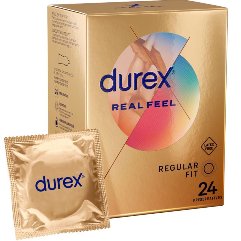 DUREX - REAL FEEL 24 UDS DUREX CONDOMS - 1