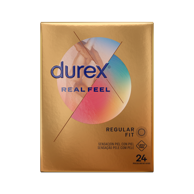 DUREX - REAL FEEL 24 UDS DUREX CONDOMS - 2