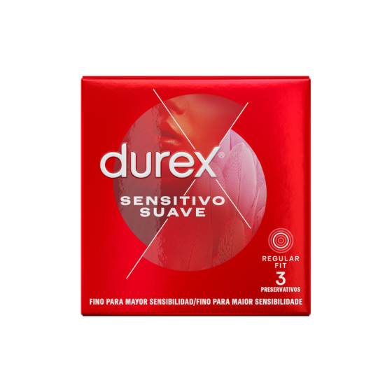 DUREX - SOFT AND SENSITIVE 3 UNITS DUREX CONDOMS - 2