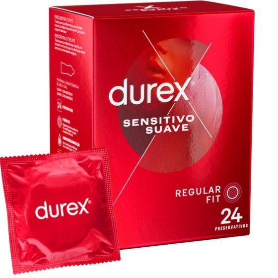 DUREX - SOFT AND SENSITIVE 24 UNITS DUREX CONDOMS - 1