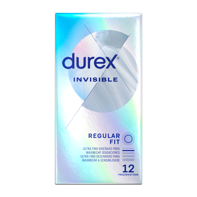 DUREX - INVISIBLE EXTRA THIN 12 UNITS DUREX CONDOMS - 2