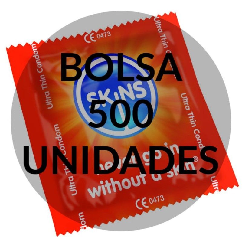 SKINS - CONDOM ULTRA THIN BAG 500 SKINS - 2