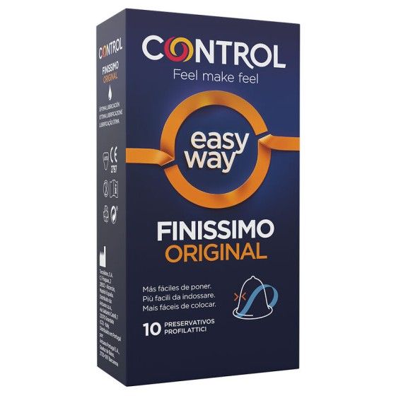 CONTROL - ADAPTA EASY WAY FINISSIMO 10 UNITS CONTROL CONDOMS - 1
