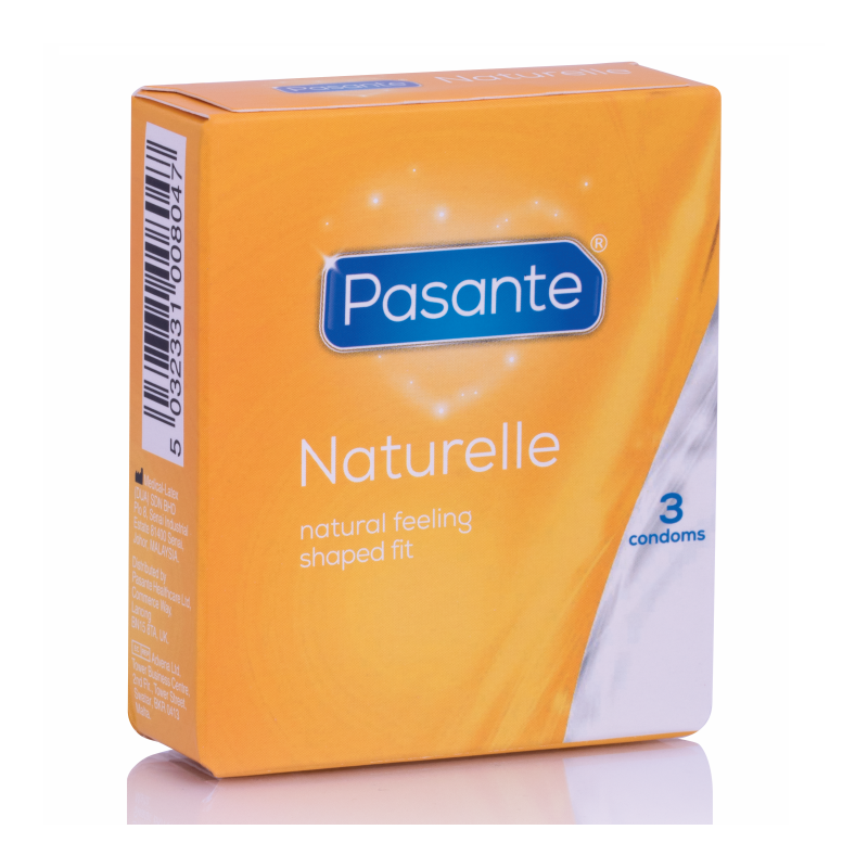 PASANTE - NATURELLE CONDOM 3 PACK PASANTE - 1