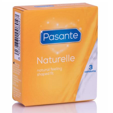 PASANTE - NATURELLE CONDOM 3 PACK