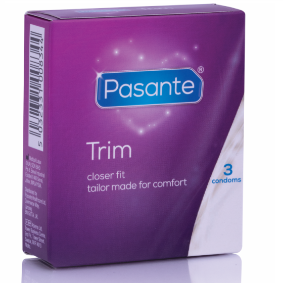 PASANTE - THIN TRIM MS THIN CONDOM 3 UNITS PASANTE - 1