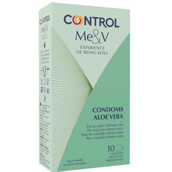 CONTROL - CONDOMS WITH ALOE VERA 10 UNITS CONTROL CONDOMS - 1