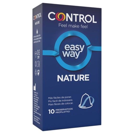CONTROL - NATURE EASY WAY 10 UNITS CONTROL CONDOMS - 1