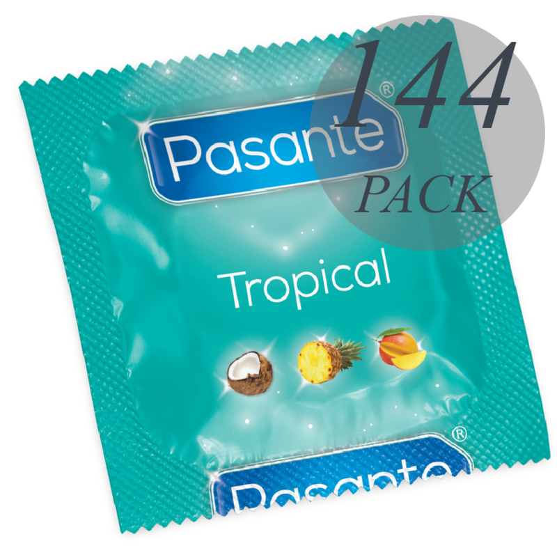 PASANTE - CONDOMS TROPICAL BAG 144 UNITS PASANTE - 1