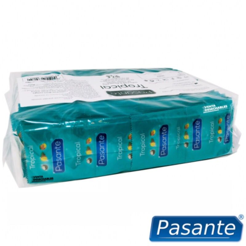 PASANTE - CONDOMS TROPICAL BAG 144 UNITS PASANTE - 2