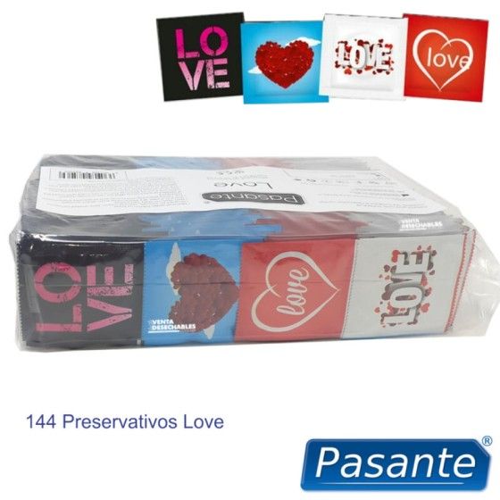 PASANTE - CONDOMS LOVE BAG 144 UNITS PASANTE - 3