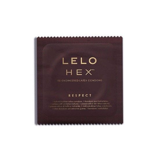 LELO - HEX CONDOMS RESPECT XL 12 PACK LELO - 2