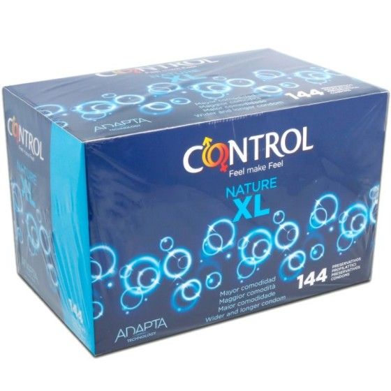 CONTROL - NATURE XL 144 UNITS CONTROL CONDOMS - 1