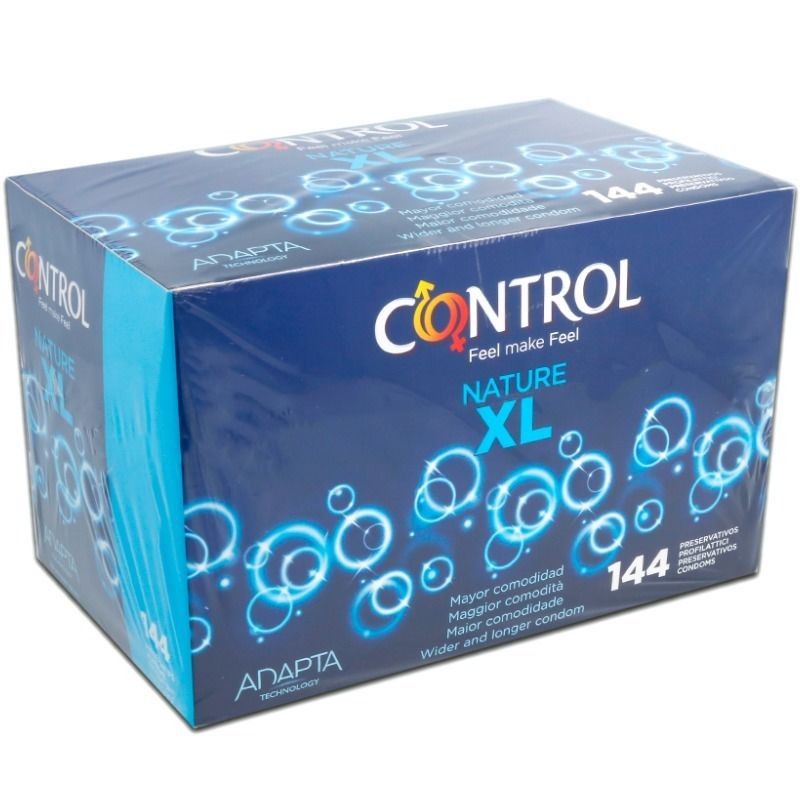 CONTROL - NATURE XL 144 UNITS CONTROL CONDOMS - 1