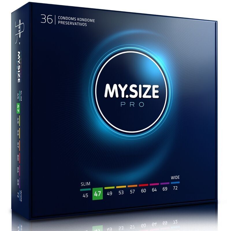 MY SIZE - PRO CONDOMS 47 MM 36 UNITS MY SIZE PRO - 1