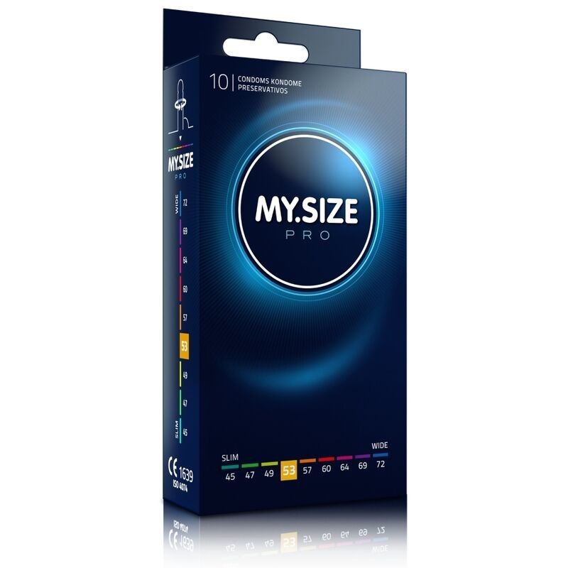 MY SIZE - PRO CONDOMS 53 MM 10 UNITS MY SIZE PRO - 1