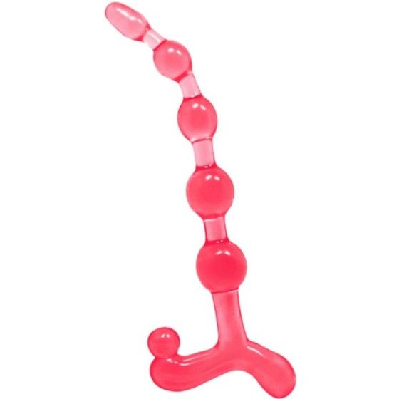 BAILE - BENDY TWIST RED ANAL BALLS BAILE ANAL - 1
