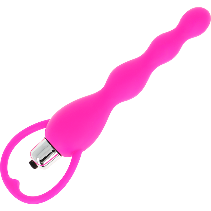 OHMAMA - ANAL STIMULATOR WITH FUCHSIA VIBRATION OHMAMA VIBRATORS - 1