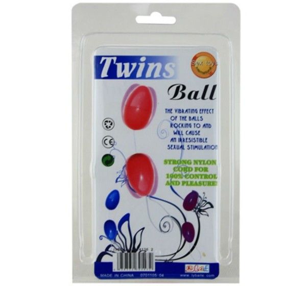 BAILE - TWINS BALLS PINK ANAL BALLS BAILE ANAL - 2