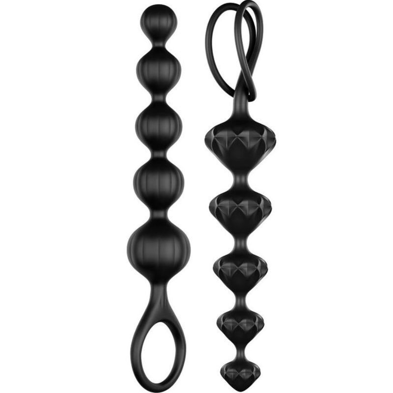 SATISFYER - LOVE BEADS BLACK SATISFYER BEADS - 1