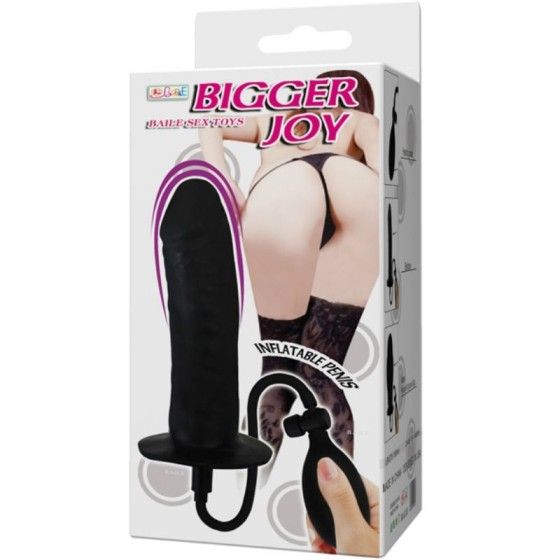 BAILE - BIGGER JOY INFLATABLE PENIS 16 CM BAILE STIMULATING - 6