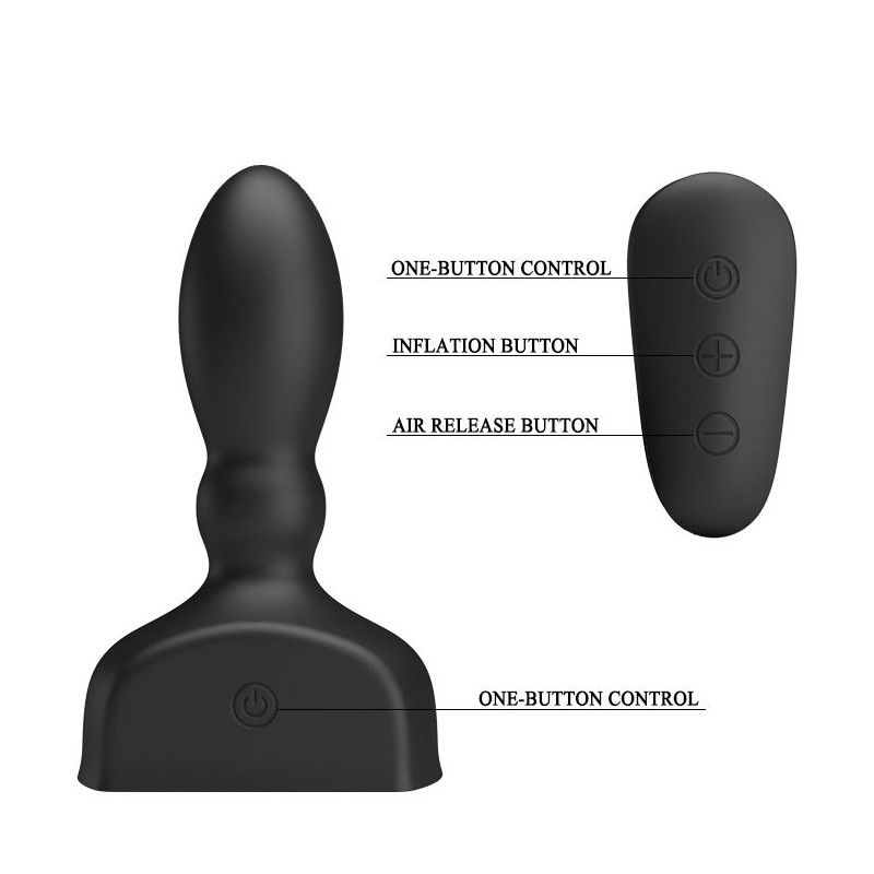 PRETTY LOVE - MARRIEL PROSTATIC VIBRATOR AND INFLATABLE PRETTY LOVE BOTTOM - 4