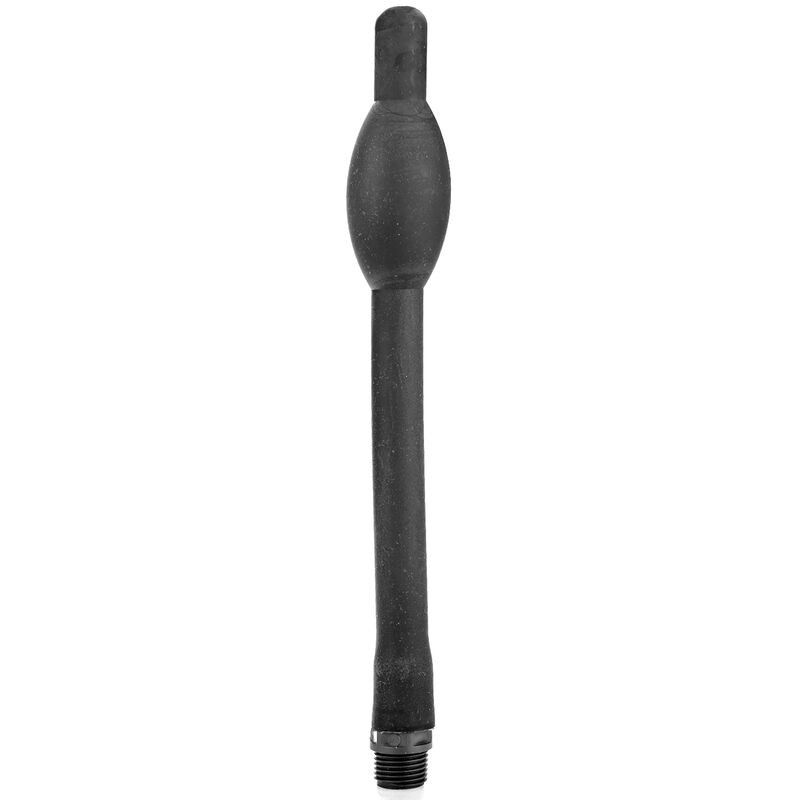 ALL BLACK - SHOWER ANAL HINCHABLE SILICONE 27 CM ALL BLACK - 1