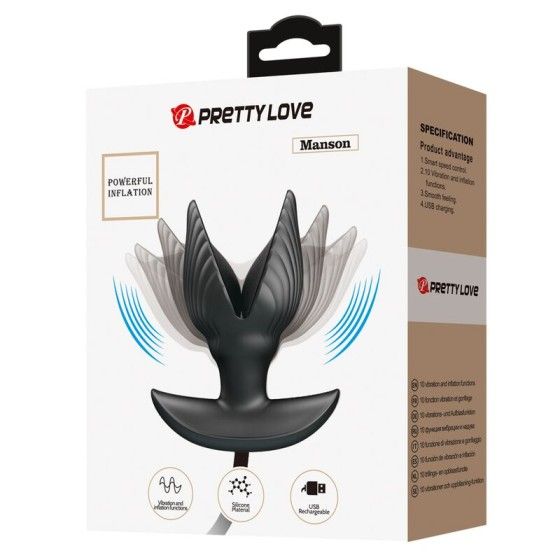 PRETTY LOVE - INFLATABLE & RECHARGEABLE ANAL PLUG PRETTY LOVE BOTTOM - 9