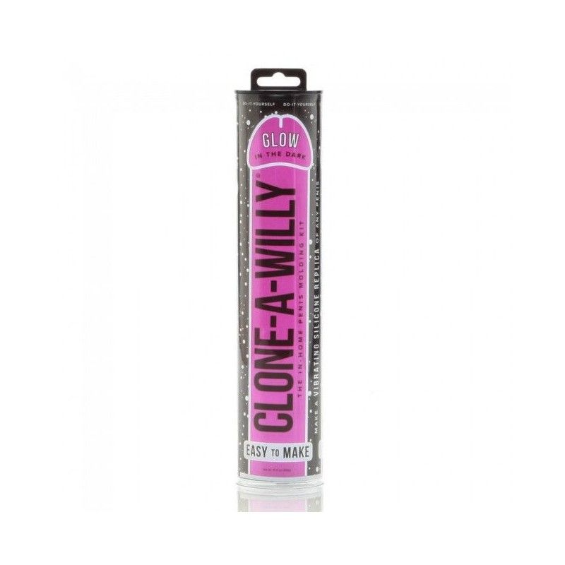 CLONE A WILLY - LUMINESCENT PINK PENIS CLONER WITH VIBRATOR CLONA-WILLY - 1