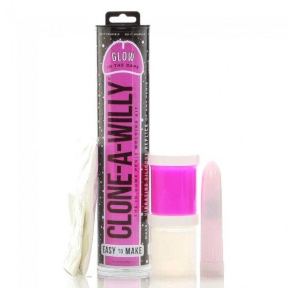 CLONE A WILLY - LUMINESCENT PINK PENIS CLONER WITH VIBRATOR CLONA-WILLY - 2