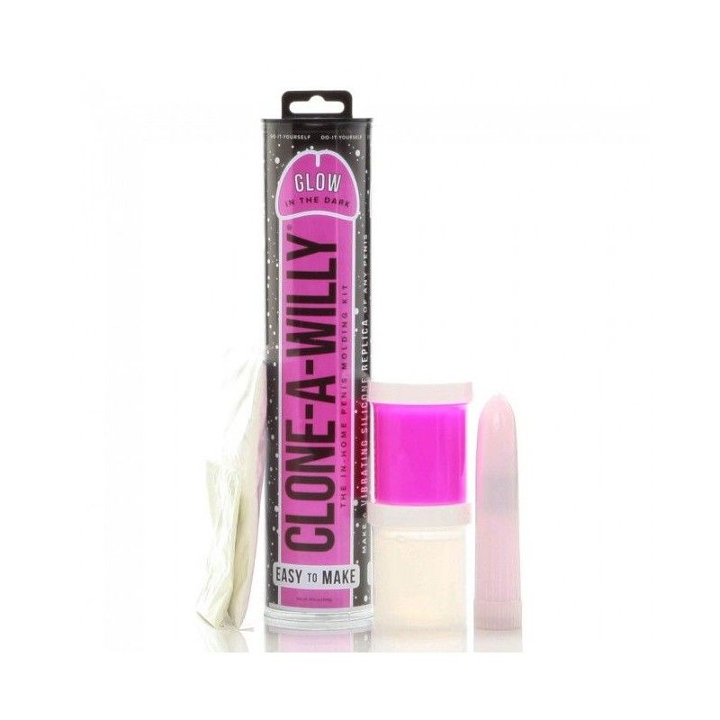 CLONE A WILLY - LUMINESCENT PINK PENIS CLONER WITH VIBRATOR CLONA-WILLY - 2