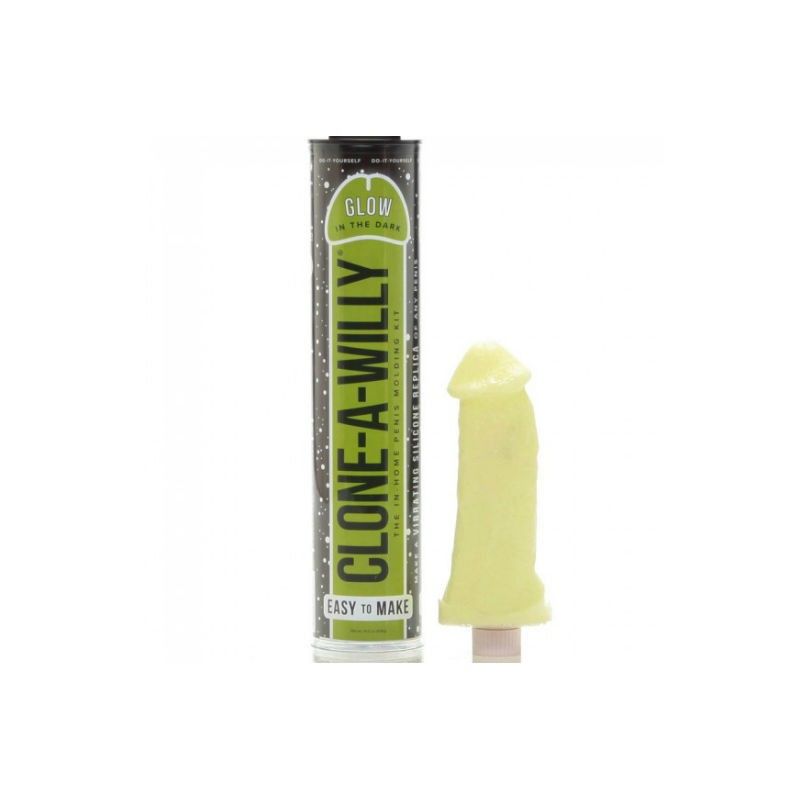 CLONE A WILLY - LUMINESCENT GREEN PENIS CLONER WITH VIBRATOR CLONA-WILLY - 1