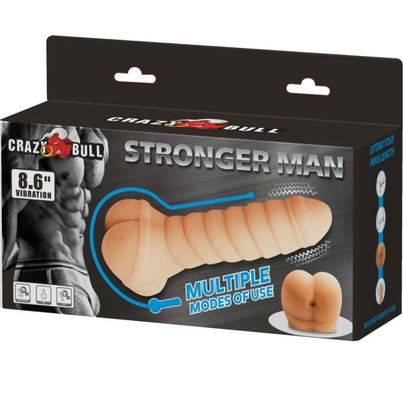 CRAZY BULL - MULTIFUNCTIONAL PENIS 21.8 CM CRAZY BULL - 5